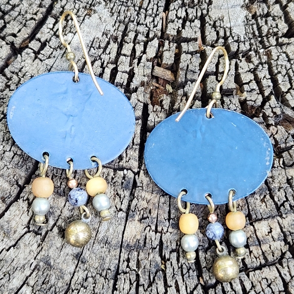 Boho Dangle Earrings - Picture 2 of 3